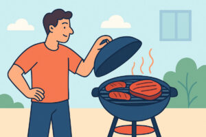 Grillin materiaalit ja kansi – lämmön pysyvyys