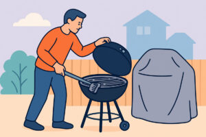 Grillin puhdistus ja talvisäilytys pidentävät ikää
