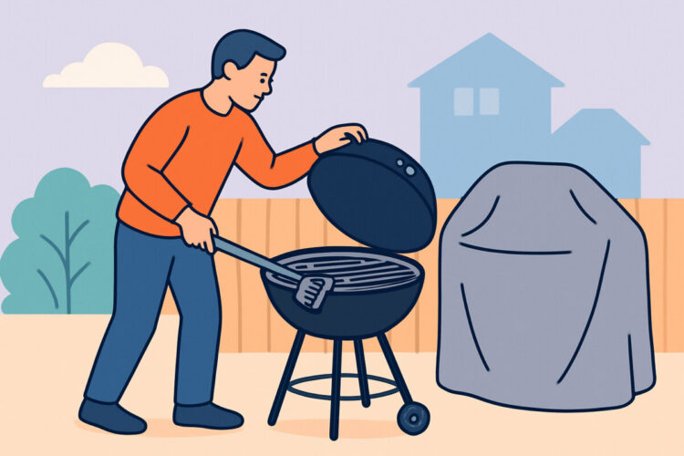 Grillin puhdistus ja talvisäilytys pidentävät ikää