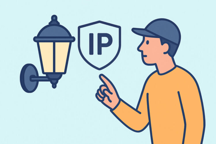 Ulkovalaisimen kotelointiluokka – IP-merkintä